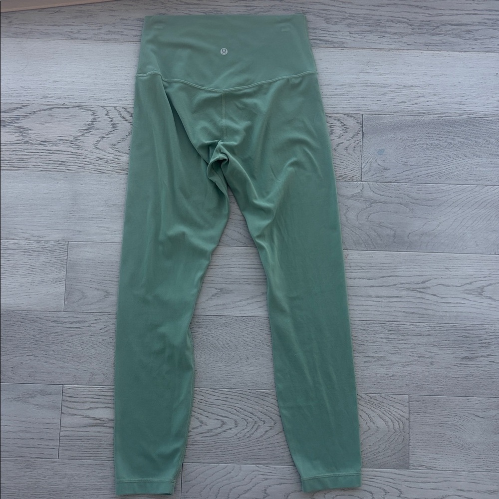 Lululemon 25” Align High Rise Leggings Green Size 6 W5CTAS - Picture 4 of 7
